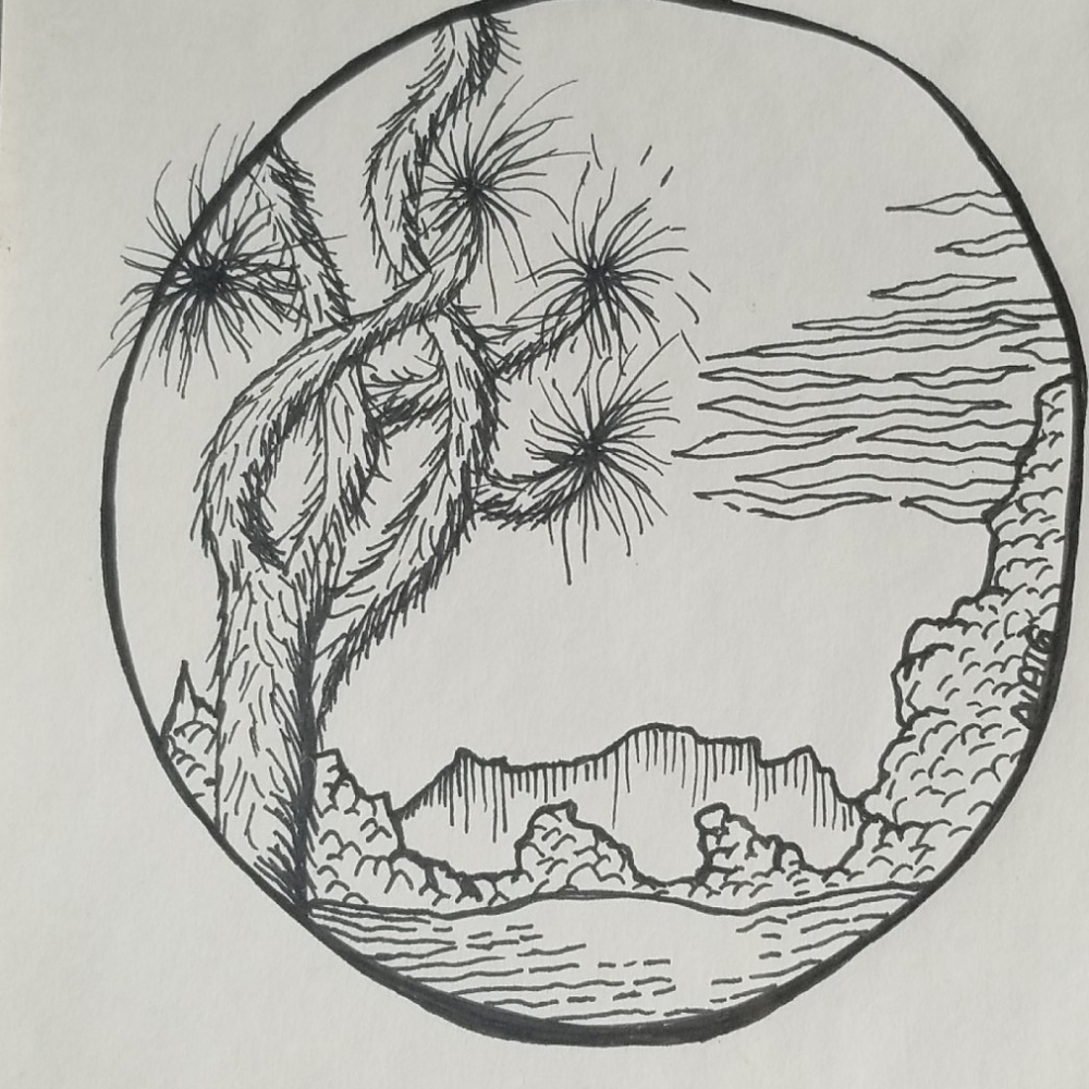 Minimalist Line Drawing - Picture 2 of 3